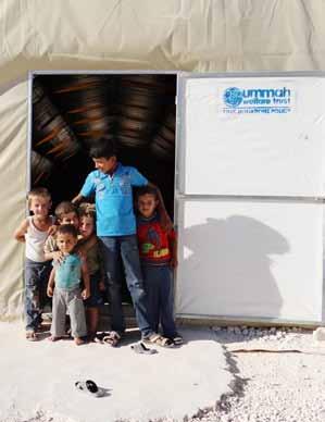 Ummah Welfare Trust has focused much of its relief in Syria on supporting newly-widowed mothers and orphaned children.