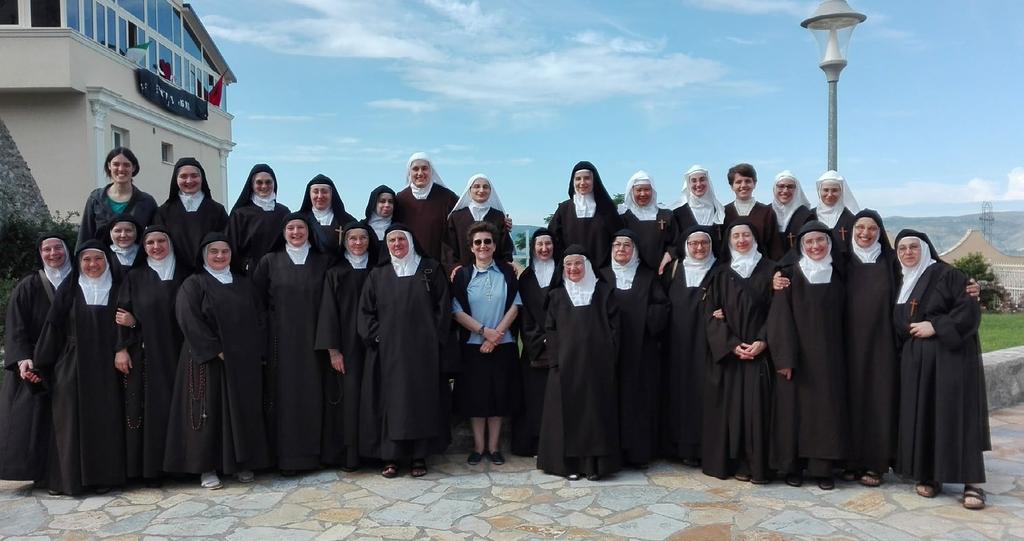 Formation course for the Italian nuns in Nënshat, Albania Young nuns from the Italian Mater Carmeli Federation of monasteries began a meeting on June 9th in the spirituality house of the Discalced