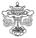120 The Guru Puja (Lama Chöpa) ལམ ར མ ས ན ལམ བཞ གས ས HỒI HƯỚNG CUỐI LAMRIM Final Lamrim Dedication Prayer ༡ ད ར ན ར ང ད འབད ལས ཚ གས གཉ ས ན DER NI RING DU BÄ LÄ TSHOG NYI NI From my two collections,