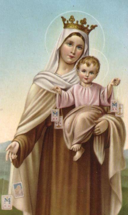 OUR LADY OF MOUNT CARMEL FEAST DAY JULY 16 Our Lady of Mount Carmel is a title given to Mary as Patroness of the Carmelite religious community of contemplative Monks, Priests, and Nuns.