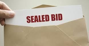 Bid packets will be available to be picked up in the church office on Monday, June