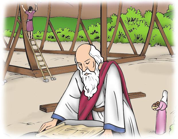 Lesson 1 September 3, 2017 Primary Learner s Manual The Great Flood Genesis 6:5 9:17 Noah Obeyed Noah s neighbors probably shook their heads in wonder at the giant boat taking shape within walking