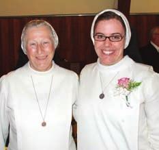 As the mysterious gift of my vocation unfolds, I pray for the grace to persevere and to always give in return as He has given to me. (Sister Glorea Knaggs,O.S.B.