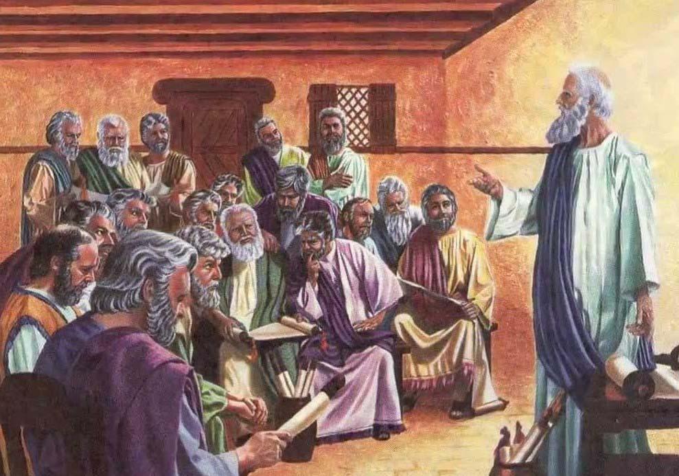 First Church Council The Jerusalem Council (Acts 15:6-14,22-23,28-29) St.
