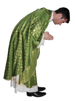 Mass Check for special instructions from Sacristan (or Priest, if