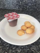 Snack Teaching Guide Snack Day 1 Rock Snack Materials/Ingredients: plate, pudding cup, vanilla wafers, spoon, napkin, drinks Today children will learn about how God is
