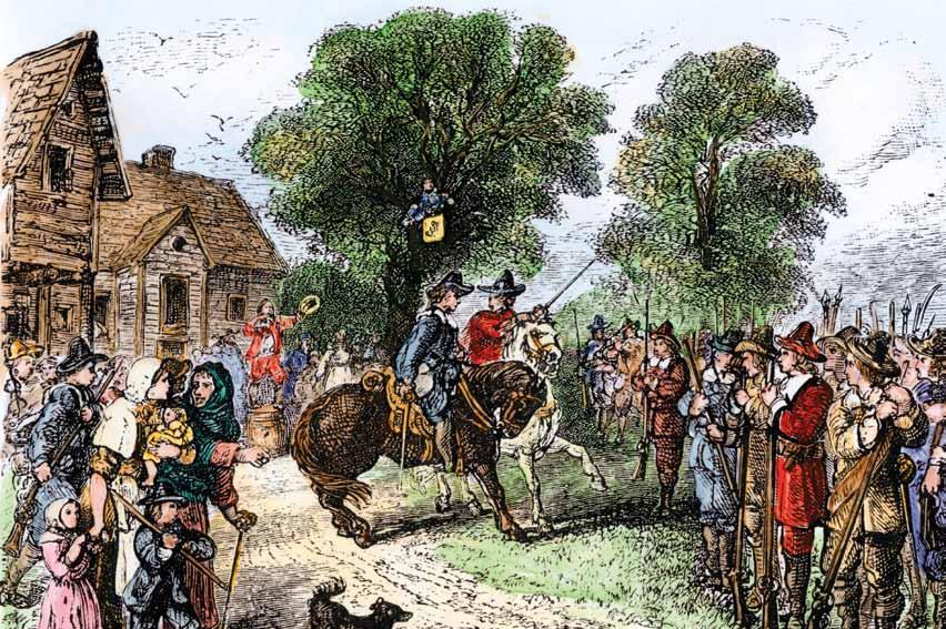 The Pequots and colonists had problems over land and trading. As a result, they began to attack each other.