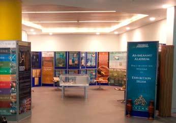 In August 2013, Exhibition Islam was showcased at the Kings College Hospital in London.