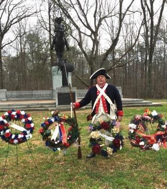 The event honors the Patriot Soldiers who fought and died here more than two centuries ago.