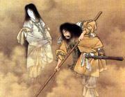 Their emergence is explained in the story of two main deities, Izanagi (brother) and