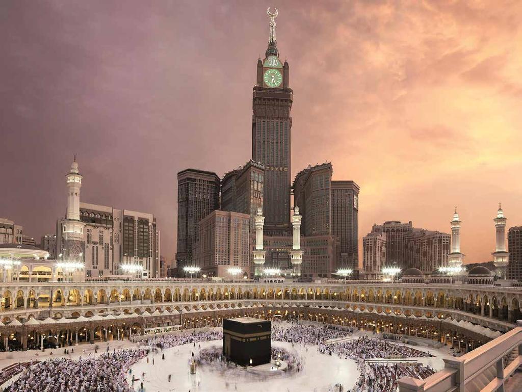 VIP UMRAH PACKAGES Fairmount, Situated only 100 yards from Masjid al-haram, this 76 storey luxury hotel is one of the tallest buildings in the world and is inside Makkah Clock Tower.