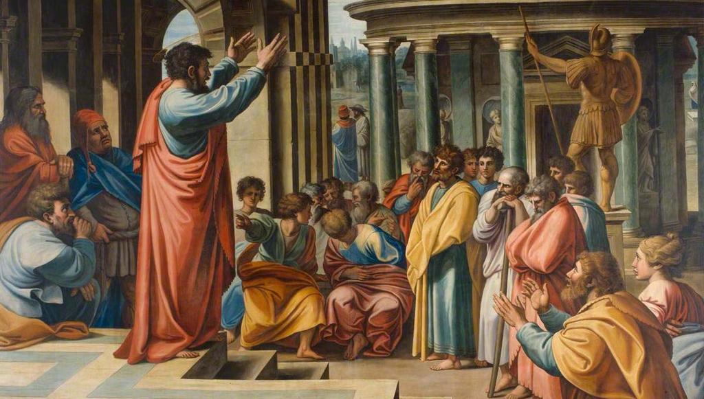 Acts 17:16-31 Now while Paul waited for them at Athens, his spirit was provoked within him when he saw that the city was given over to idols.