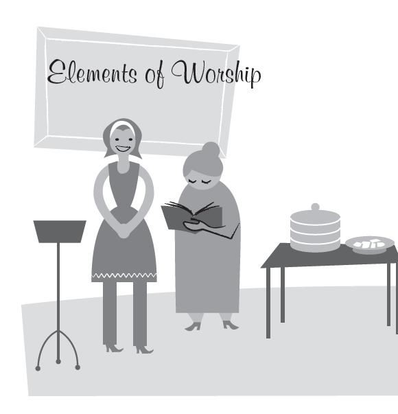 Call to Worship: We always begin worship with His Word, His invitation to us to gather in His name. Remind your child that God is welcoming us to worship.