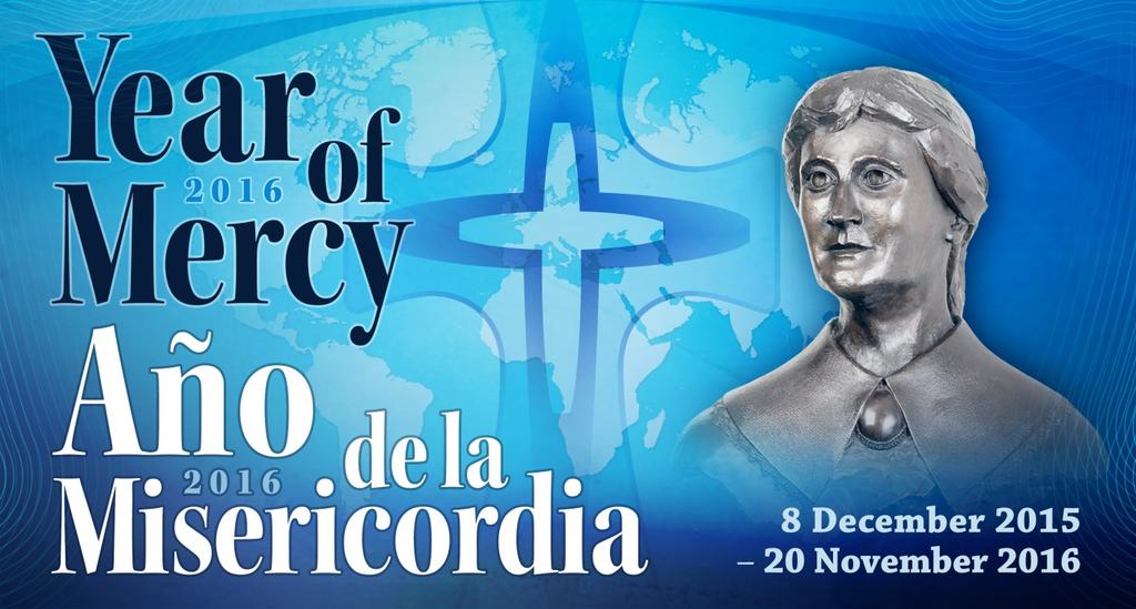 Page 5: Official Logo for Extraordinary Jubilee Year of Mercy, Pontifical Council for Promoting New Evangelization 2015.
