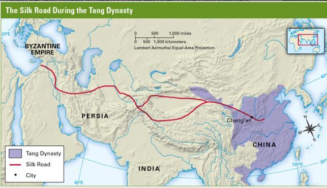 Section 18.2: Foreign Contacts Under the Tang Dynasty 1.