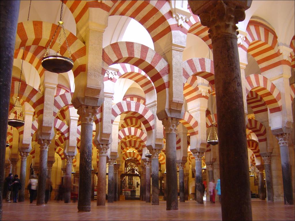 Great Mosque Interior View Códoba,