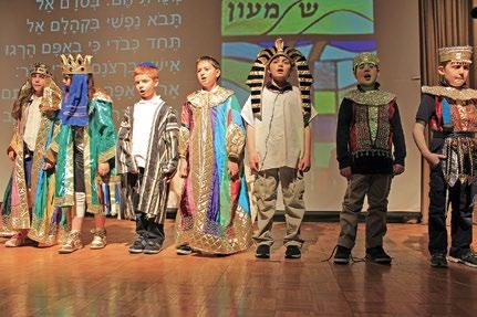 EXCELLENCE INSPIRED Fourth Grade Joseph Production After studying the events of Yosef s life in the Chumash, the students put on a performance of Joseph and the Amazing Technicolor Dreamcoat in