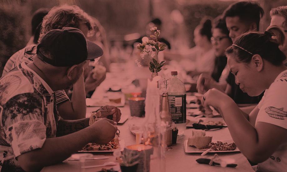 THE EVANGELICAL COVENANT CHURCH MAKE AND DEEPEN DISCIPLES EAT TOGETHER To BLESS others, seek creative ways to share meals together.