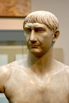 Forum and Markets of Trajan An emperor worth celebrating Marble bust of Trajan, c. 108-117 C.E., 68.