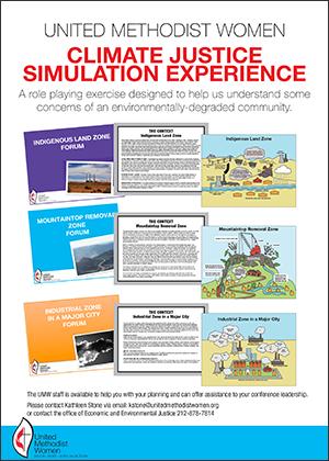 The Climate Justice Simulation Experience is a role-playing exercise to help us understand some of the concerns of an environmentally degraded community. Using the Carbon Footprint Calculator (on epa.