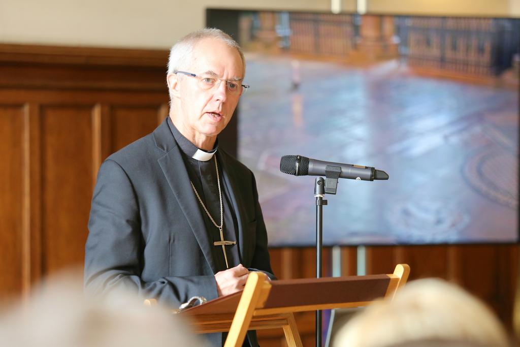 Archbishop Justin Welby addresses a symposium on Thomas Becket, Lambeth Palace In his reflection Archbishop Justin Welby noted the ecumenical significance of Becket, who he said "has become one of