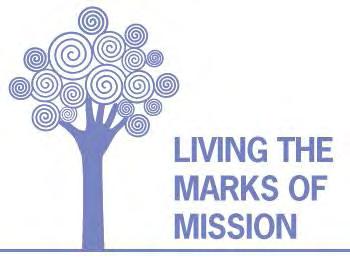 (Rev. Paula...Con nued from page 1) look at the fruit of our lives, and of our life together, through the lens of the marks of mission. The love of Jesus flows within and among us.