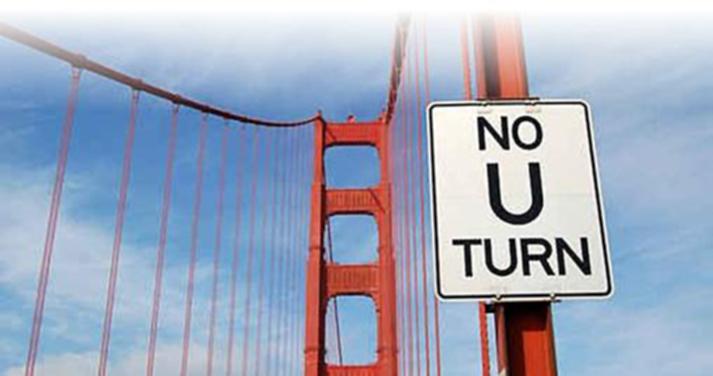 8 Love Your Neighbor as Yourself? A U turn On the American highways you can often see a sign that says No U turn.