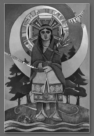 Saint Kateri Tekakwitha Saturday, July 14th is the feast day for Saint Kateri Tekakwitha. Kateri was born in 1680 at Caughnawaga, Quebec.