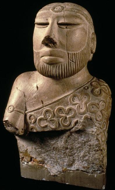 The bearded man from Mohenjo-daro 5.5 The number of terracotta figurines is very numerous. These also are of two categories: animal and human.
