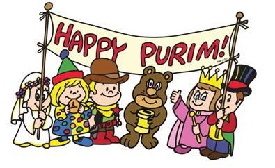 Purim Parade by Carol Boyd Leon, adapted We all are marching in the Purim parade!