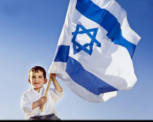 The Colors of Yisrael by Lisa Baydush Blue and white are the colors of my flag, Blue and white are the colors of my flag,