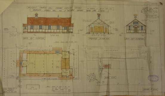 Annex 4 Drawings for proposed church hall for St Matthew s church (1931) William Harbrow Ltd.