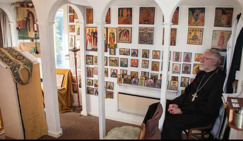 Places of worship: scale Smallest working church in England In 1998 Father Stephen,