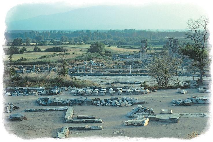 The Roman colony of Philippi.