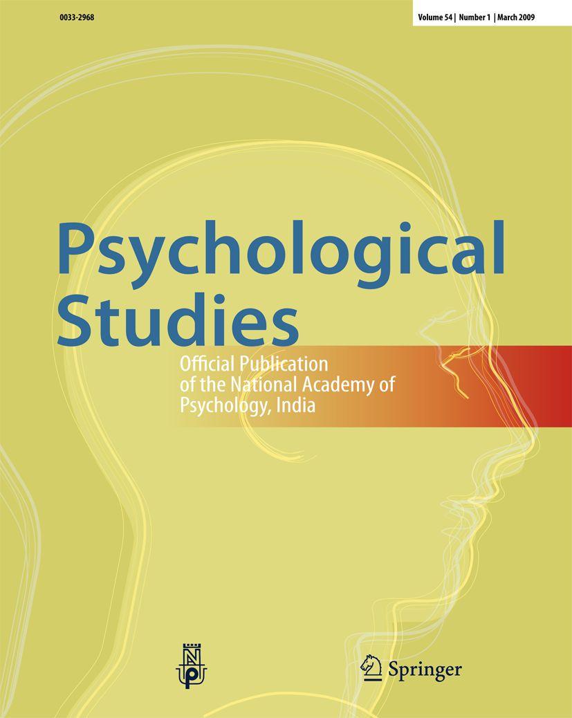 Dhar Psychological Studies ISSN