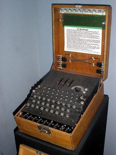 The Enigma Machine Machines used by the German command to encrypt military radio transmissions (especially to coordinate the
