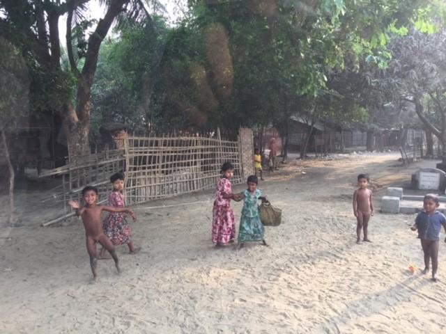 FOR IMMEDIATE RELEASE Religions for Peace Advances Reconciliation and Peacebuilding in Sittwe, Rakhine State, Myanmar Children in the Rohingya Community in a Segregated Village near IDP Camp in
