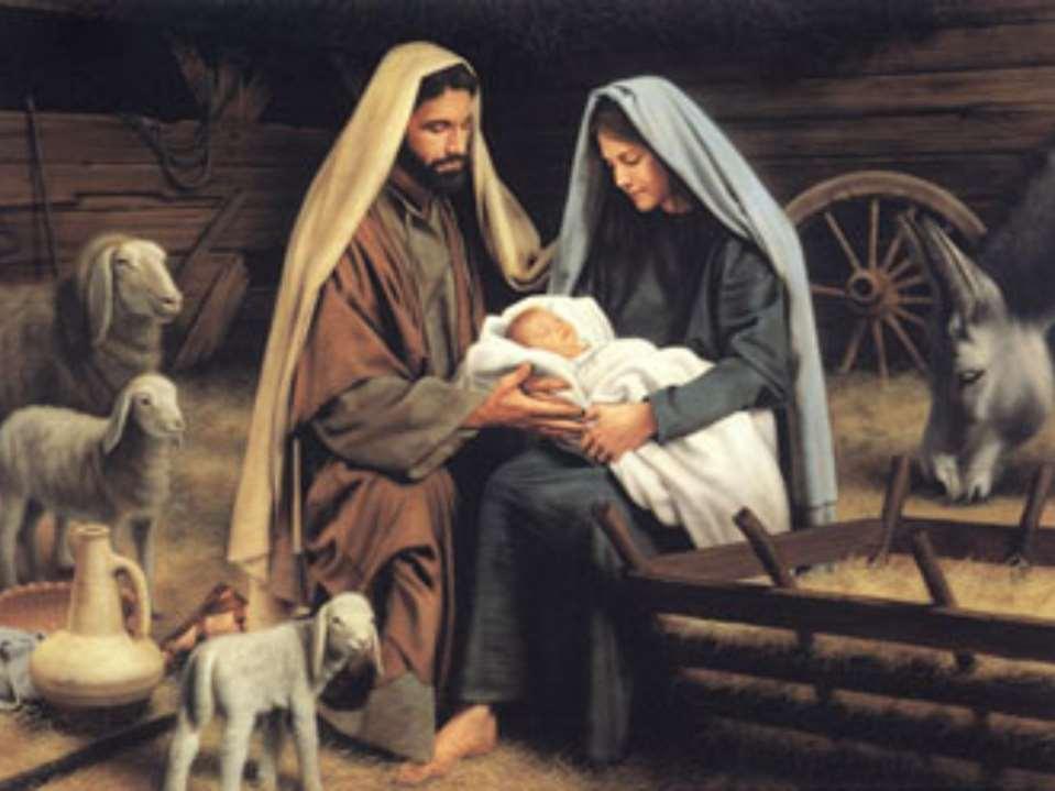 Luke 2:6,7 (NAS), "And it came about that while they were there, the days were completed for her to give birth.