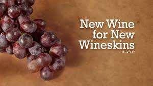 And no one pours new wine into old wineskins. Otherwise, the wine will burst the skins, and both the wine and the wineskins will be ruined.