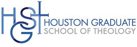 Houston Graduate School of Theology CS 501 Christian Spirituality Fall 2018, Saturday Hybrid, 9:00 AM - 3:00 PM Aug 25, Oct 6, Nov 3, Dec 1 Dr.