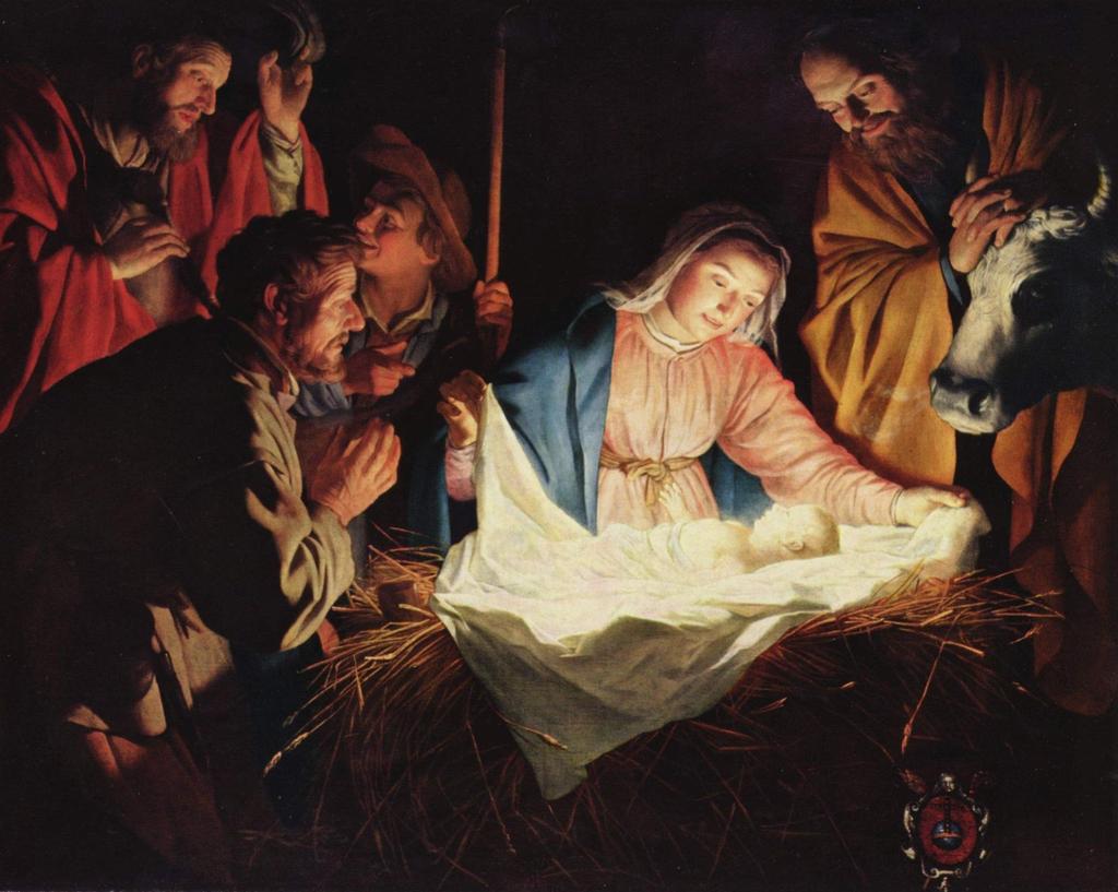 Let us rejoice in the Lord, for our Savior has been born in