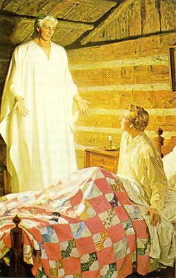 Visitation of Moroni September 21, 1823 [Moroni] said there was a book deposited, written upon gold