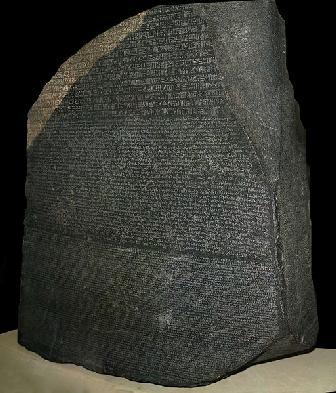 Rosetta Stone Created in 196 BCE The same text in