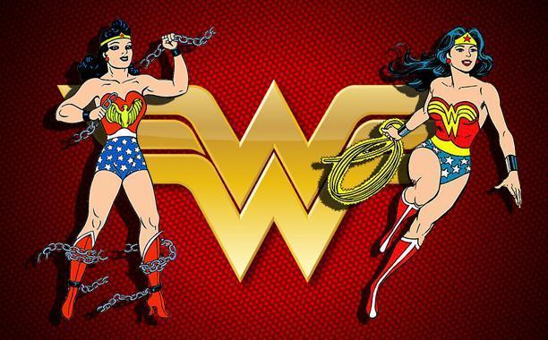 Old and New Wonder Woman.