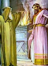 KING SAUL and SAMUEL You have done a foolish thing Samuel said, You have not kept the command the LORD your God gave you. (1 Sam.