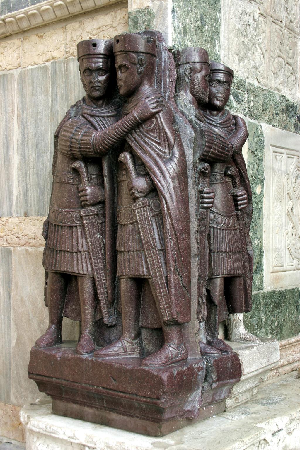 www.historyatourhouse.com 3. Feeling the strain of managing the empire, c.293 AD, the emperor Diocletian divided the empire into four - a system of rule known as the tetrarchy!