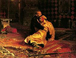 End of Ivan IV and Beginning of the Romanovs Ivan the Terrible organized the oprichniki, or agents of terror, to enforce his will. After the death of his wife, in a fit of anger he killed his son.