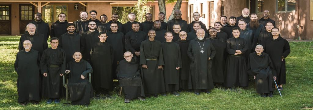 AN INNOVATIVE, INTERNATIONAL COMMUNITY OF MONKS WAS FORGED OVER THE YEARS We are the most international monastic community in the world, consisting of 63 monks from 16 countries at present.