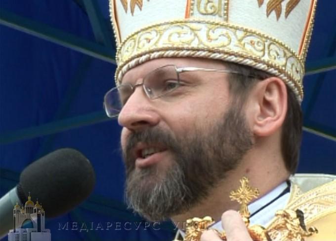 PATRIARCH SHEVCHUK: PEOPLE ON MAIDAN SEEKING BETTER LIFE FOR UKRAINE People on Maidan are not there for personal gain, but for new prospects for Ukraine, said Patriarch Sviatoslav Shevchuk of the