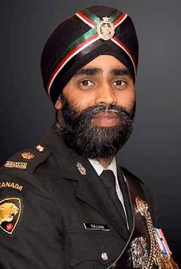 Lt Col Harjit Singh Sajjan Lt Col Harjit Singh Sajjan recently made history and made the Sikh community around the world proud by becoming the first turbaned Sikh to take command of the British